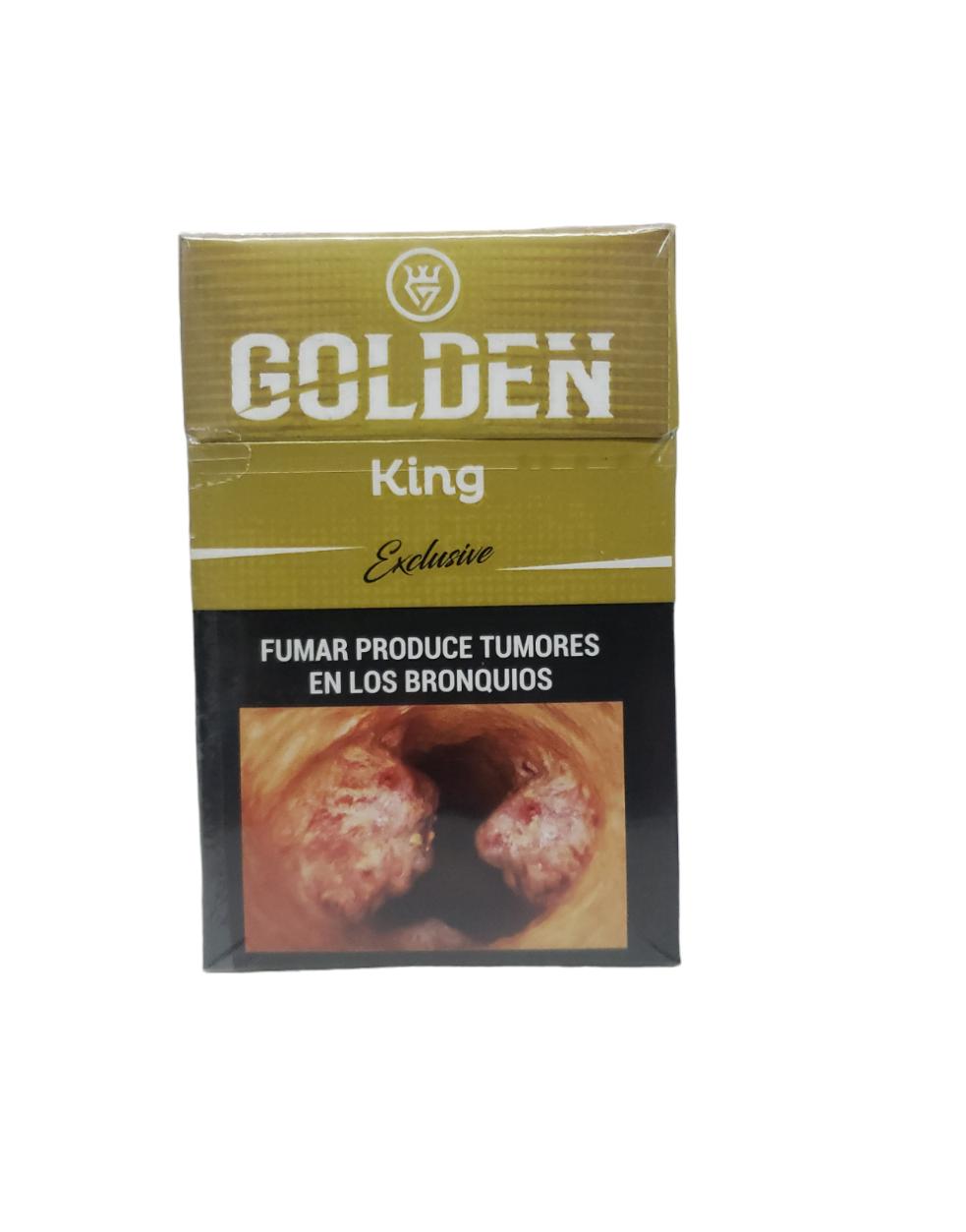 CIGARRILLOS GOLDEN  EXCLUSIVE 20  BOX